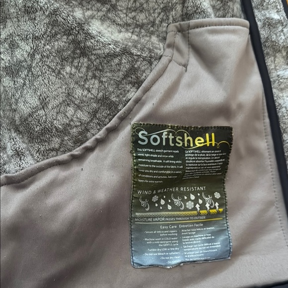 Isis sz 8 Park City soft shell jacket in granite Gray great pre owned condition - Picture 9 of 10